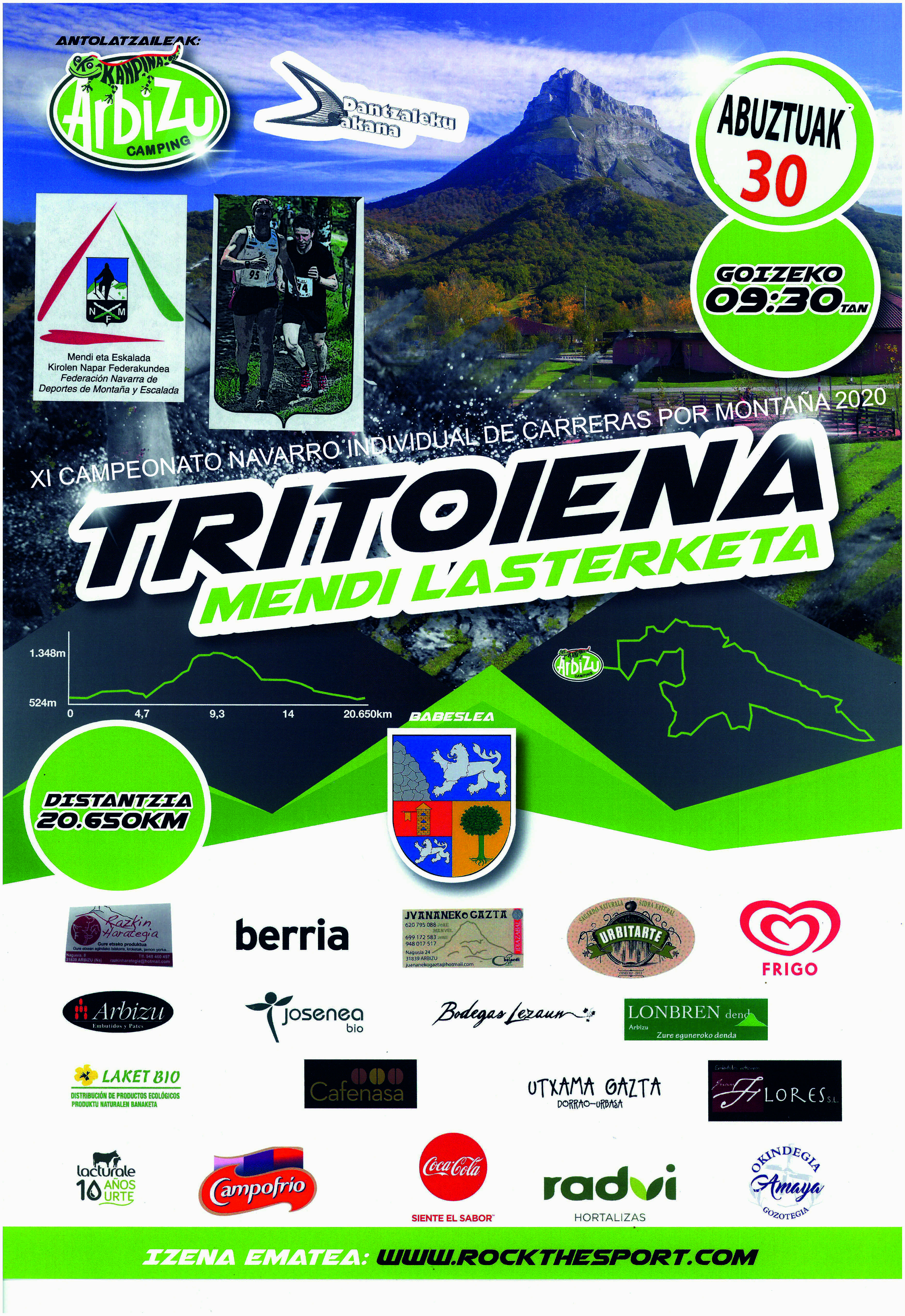 CELEBRADO EL XI CAMPEONATO NAVARRO INDIVIDUAL DE CARRERAS POR MONTA&Ntilde;A